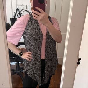 Mossimo Supply Co. Black and White Knit Vest